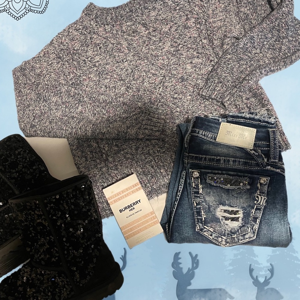 🪬 Comfy Gray Sweater (Time & True)